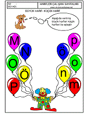 büyük ve küçük harfleri eşleştirme çalışmaları